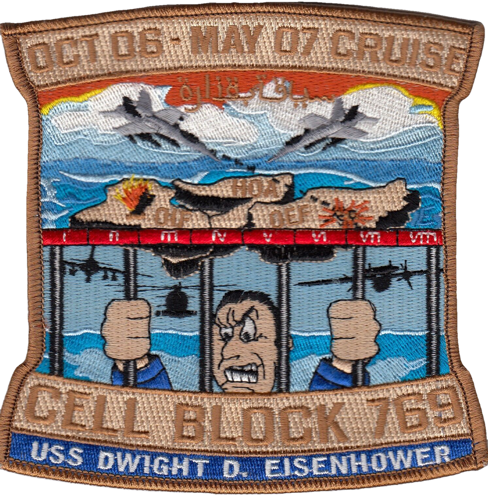 VFA-83 CELL BLOCK 769 CRUISE PATCH - PatchQuest