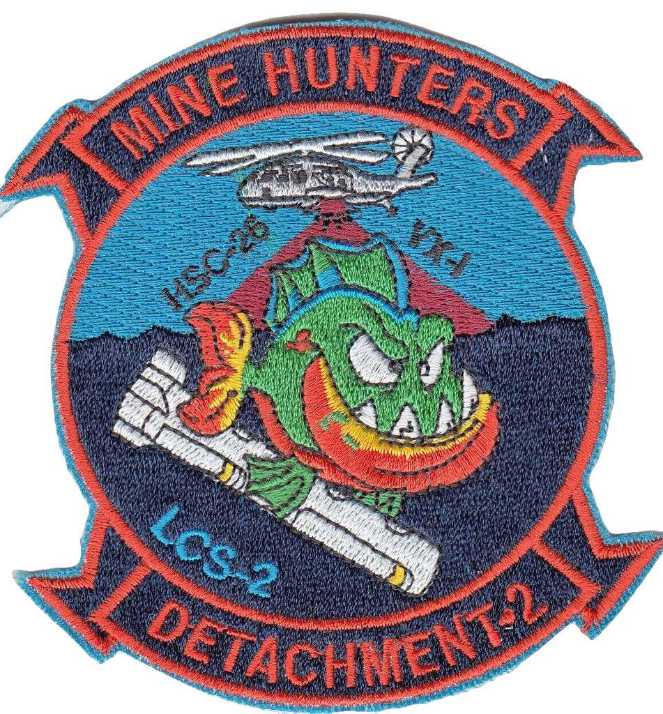 HSC-26 CHARGERS MINE HUNTERS DETACHMENT 2 CHEST PATCH - PatchQuest