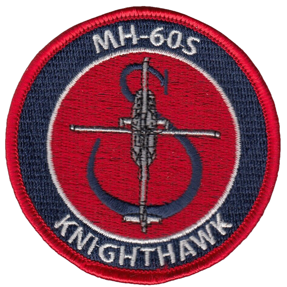 HSC-28 DRAGON WHALES MH-60S KNIGHTHAWK SHOULDER PATCH EITH WHITE TEXT - PatchQuest