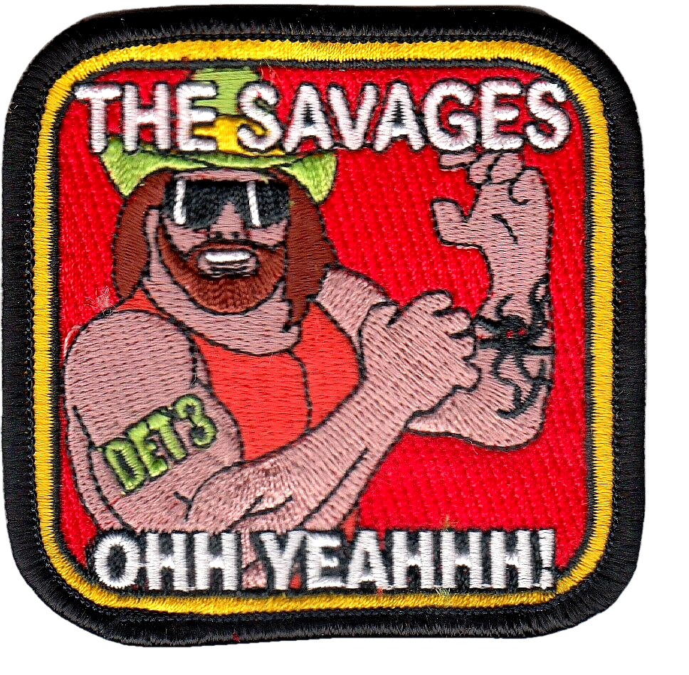 HSC-28 DRAGON WHALES DET THREE THE SAVAGES OHH YEAHHH! SHOULDER PATCH - PatchQuest
