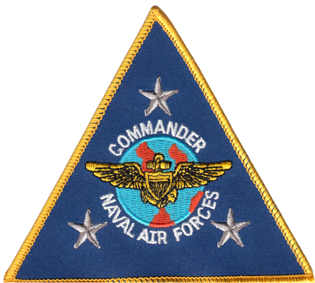COMMANDER NAVAL AIR FORCES COMMAND CHEST PATCH - PatchQuest