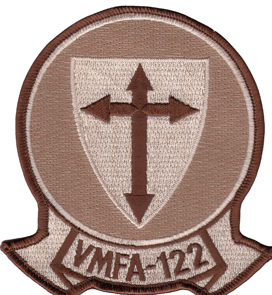 VMFA-122 DESERT COMMAND CHEST PATCH - PatchQuest