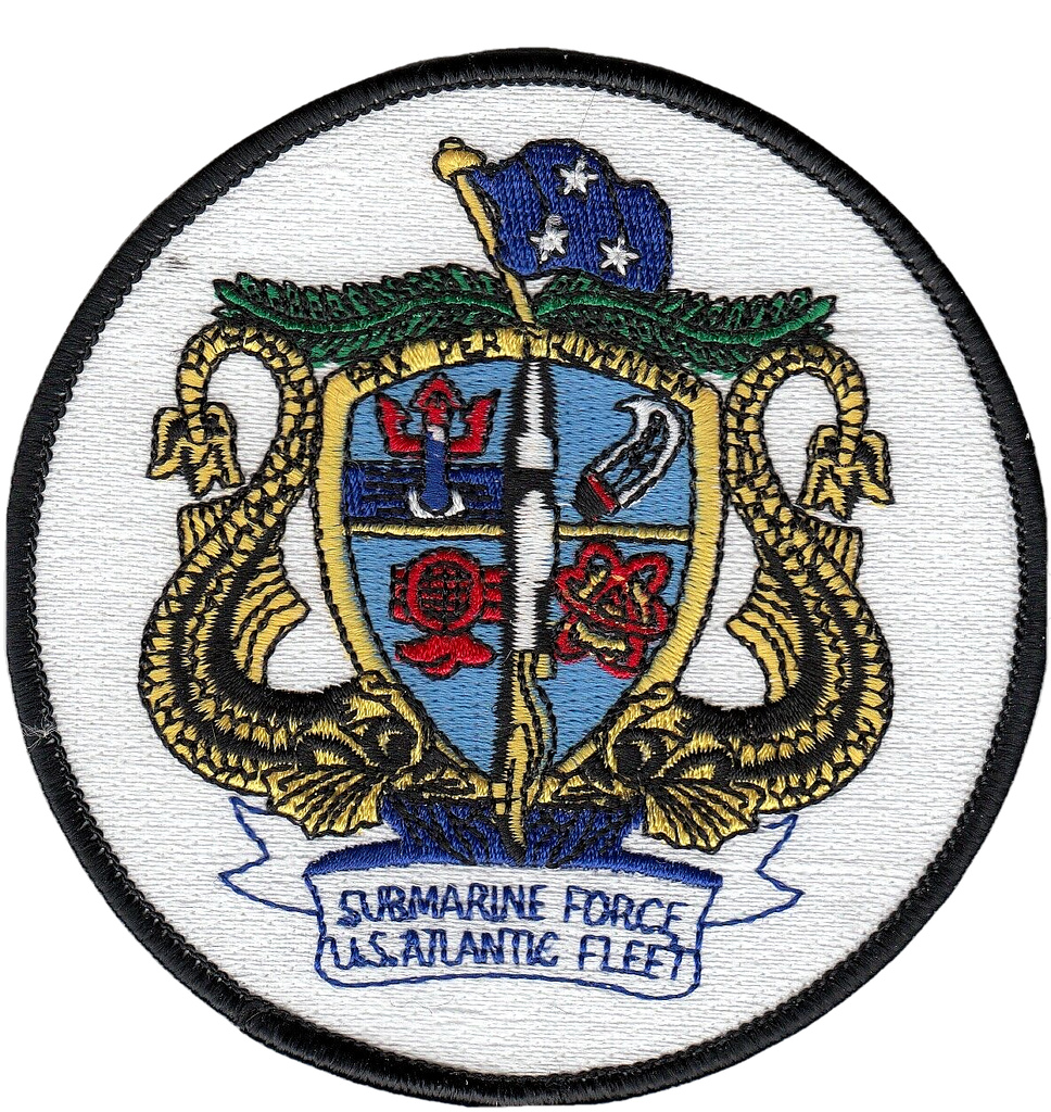 SUBMARINE FORCE U.S. ATLANTIC FLEET PATCH - PatchQuest