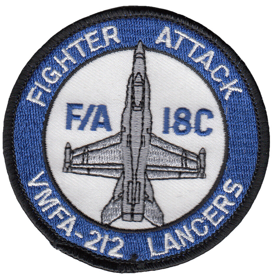 VMFA-212 LANCERS F/A-18C SHOULDER PATCH - PatchQuest