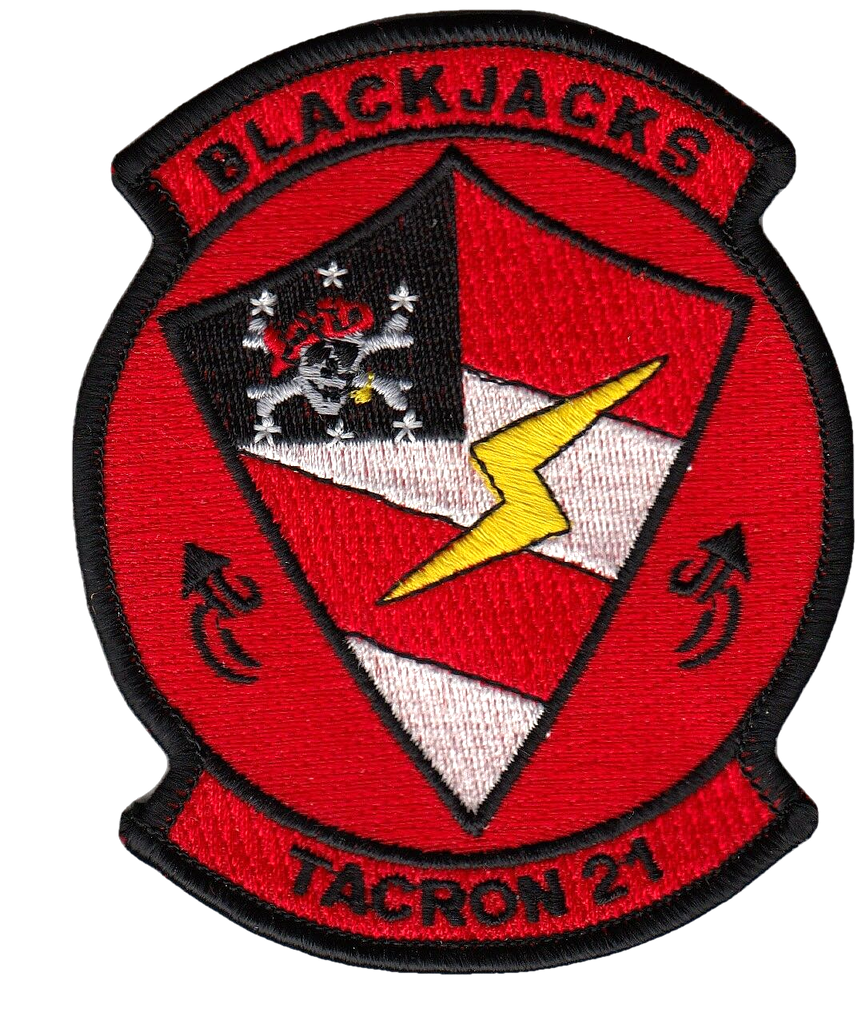 TACRON-21 BLACKJACKS COMMAND CHEST PATCH - PatchQuest