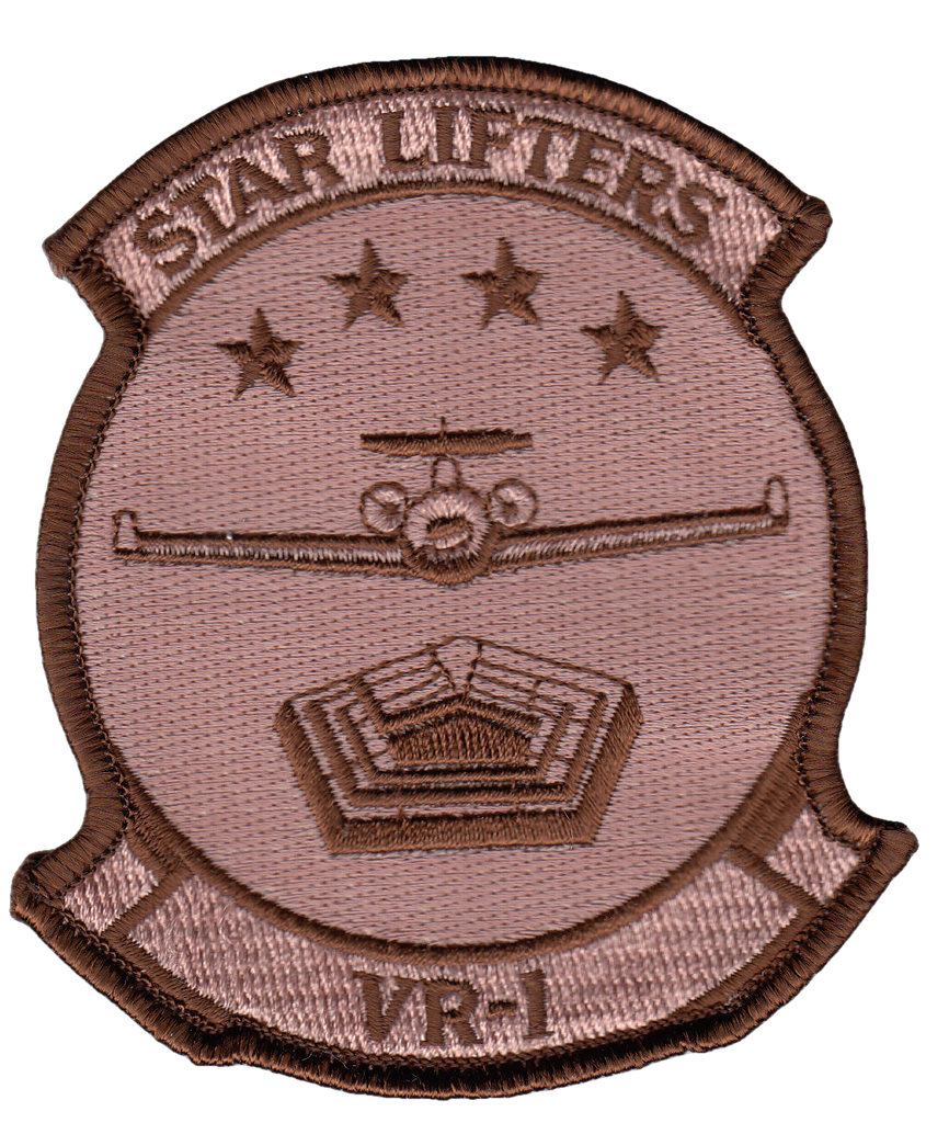 VR-1 STAR LIFTERS DESERT COMMAND CHEST PATCH - PatchQuest