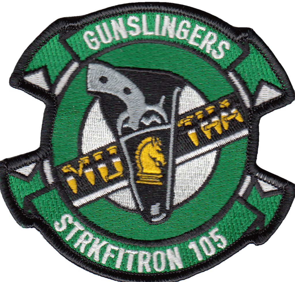 VFA-105 GUNSLINGERS MUTHA CHEST  PATCH - PatchQuest