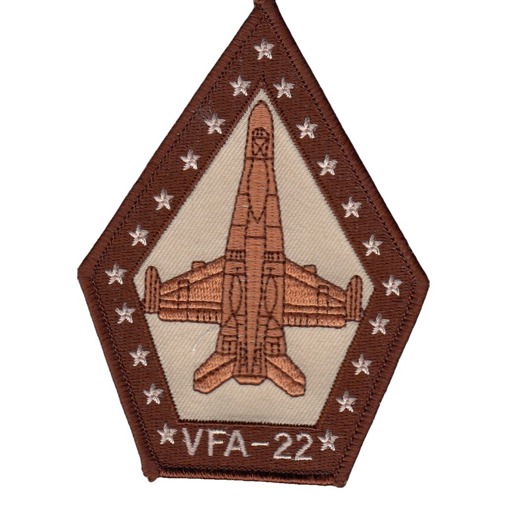 VFA-22 DESERT COFFIN SHOULDER PATCH [Item 022000] - PatchQuest