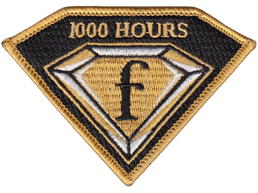 VFA-83 RAMPAGERS 1000 HOUR SHOULDER PATCH - PatchQuest