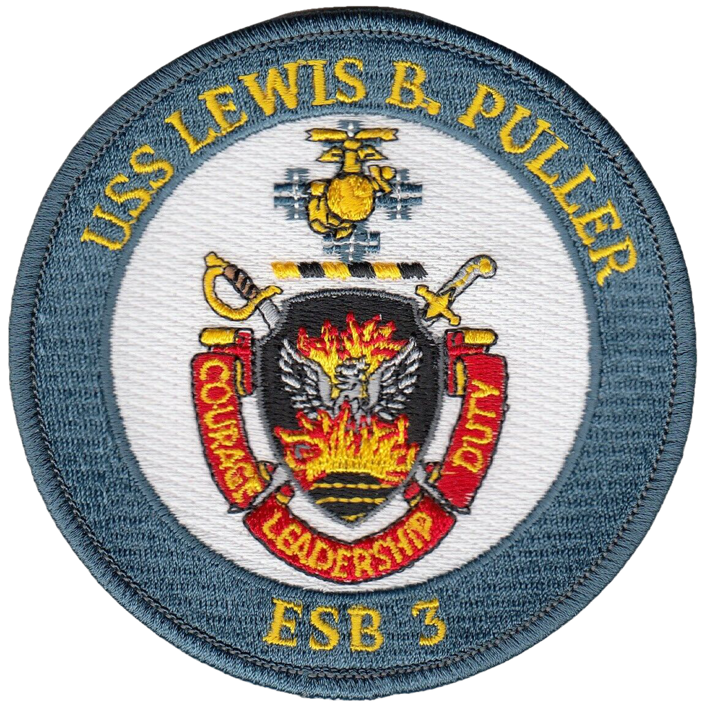 USS LEWIS B. PULLER ESB-3 PATCH - PatchQuest