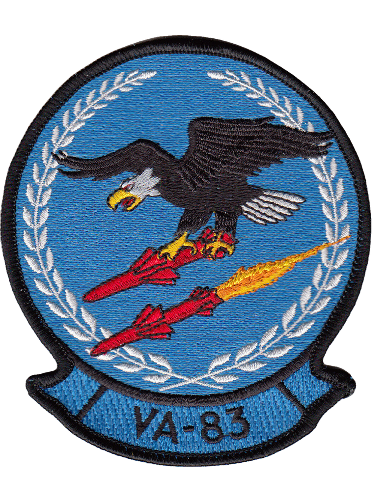 VFA-83 RAMPAGERS THROWBACK VA-83 COMMAND CHEST PATCH - PatchQuest