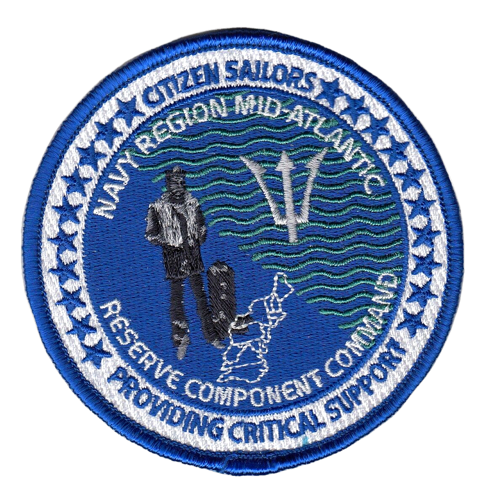 NAVY REGION MID-ATLANTIC RESERVED COMPONENT COMMAND PATCH - PatchQuest