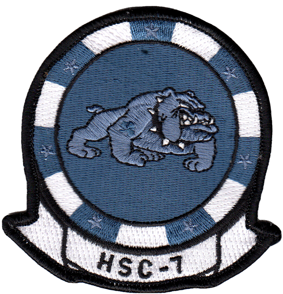 HSC-7 DUSTY DOGS NWU COMMAND CHEST PATCH - PatchQuest