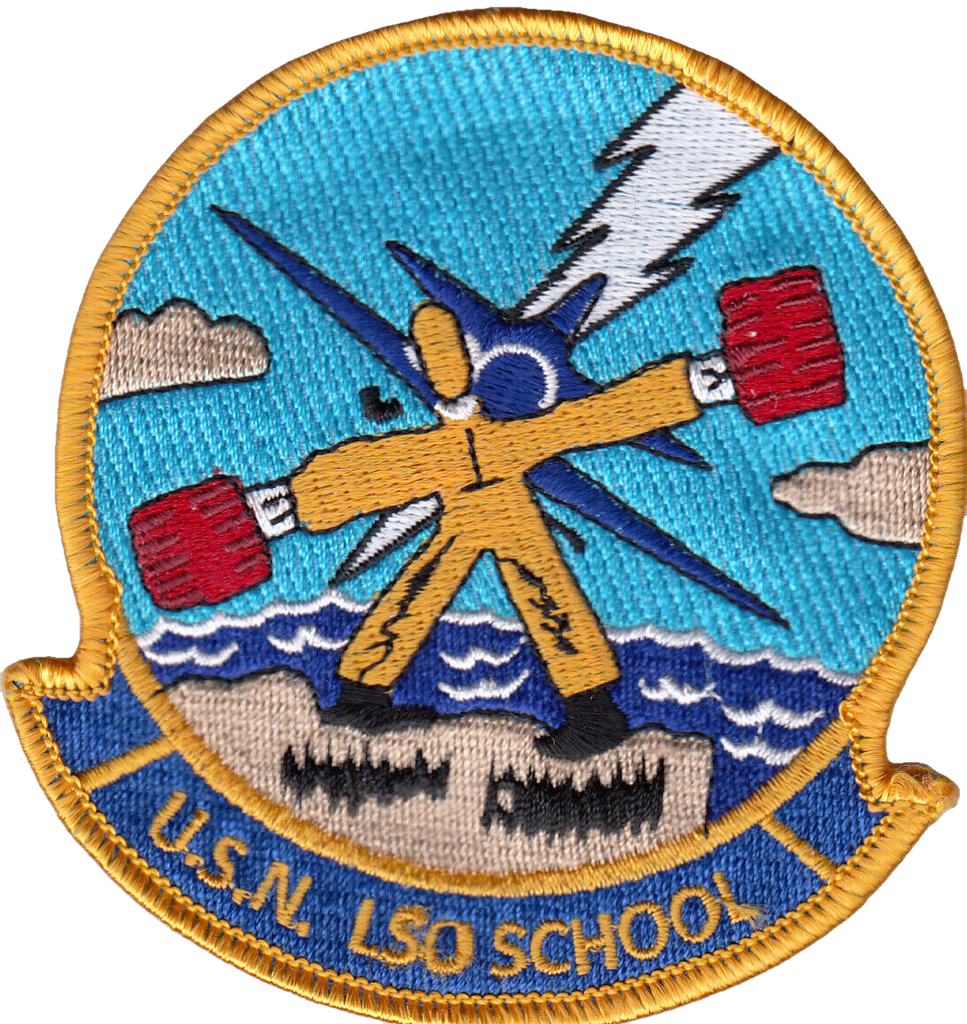 U.S.N. LSO SCHOOL PATCH - PatchQuest