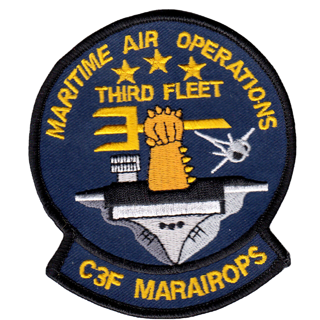 C3F MARAIROPS MARITIME AIR OPERATIONS THIRD FLEET CHEST PATCH - PatchQuest