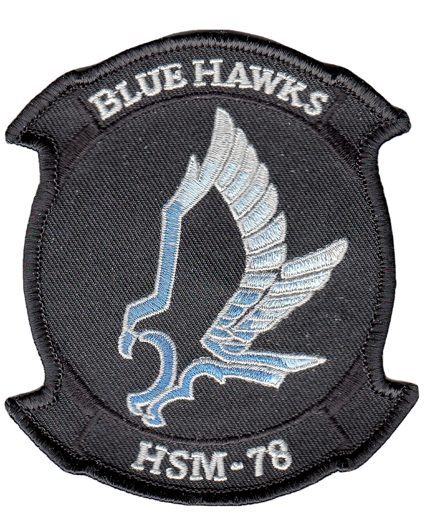 HSM-78 BLUE HAWKS COMMAND CHEST PATCH - PatchQuest