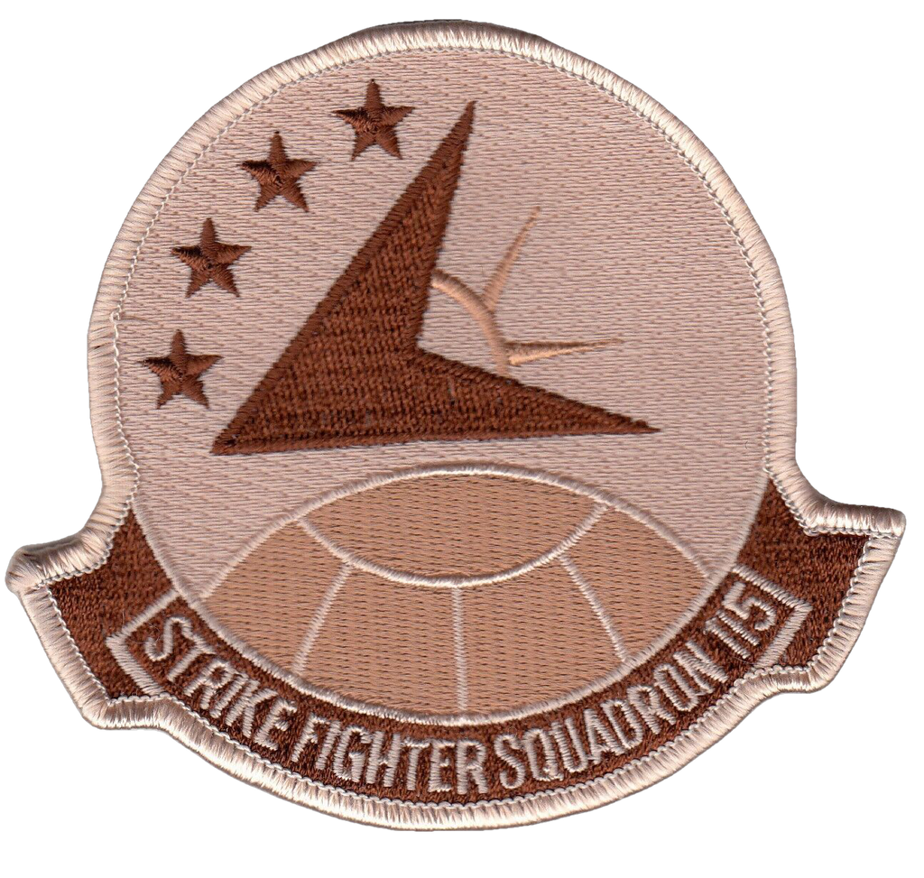 VFA-115 EAGLES DESERT CHEST PATCH WITH 4 STARS - PatchQuest