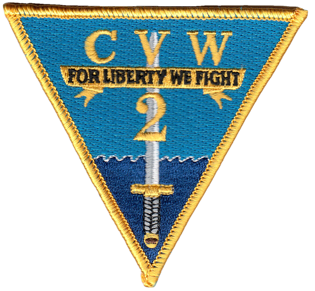 CARRIER AIR WING 2 COMMAND CHEST PATCH - PatchQuest