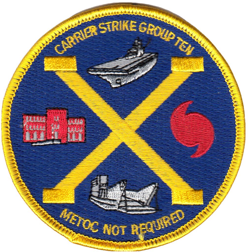 CARRIER STRIKE GROUP TEN METOC NOT REQUIRED PATCH - PatchQuest