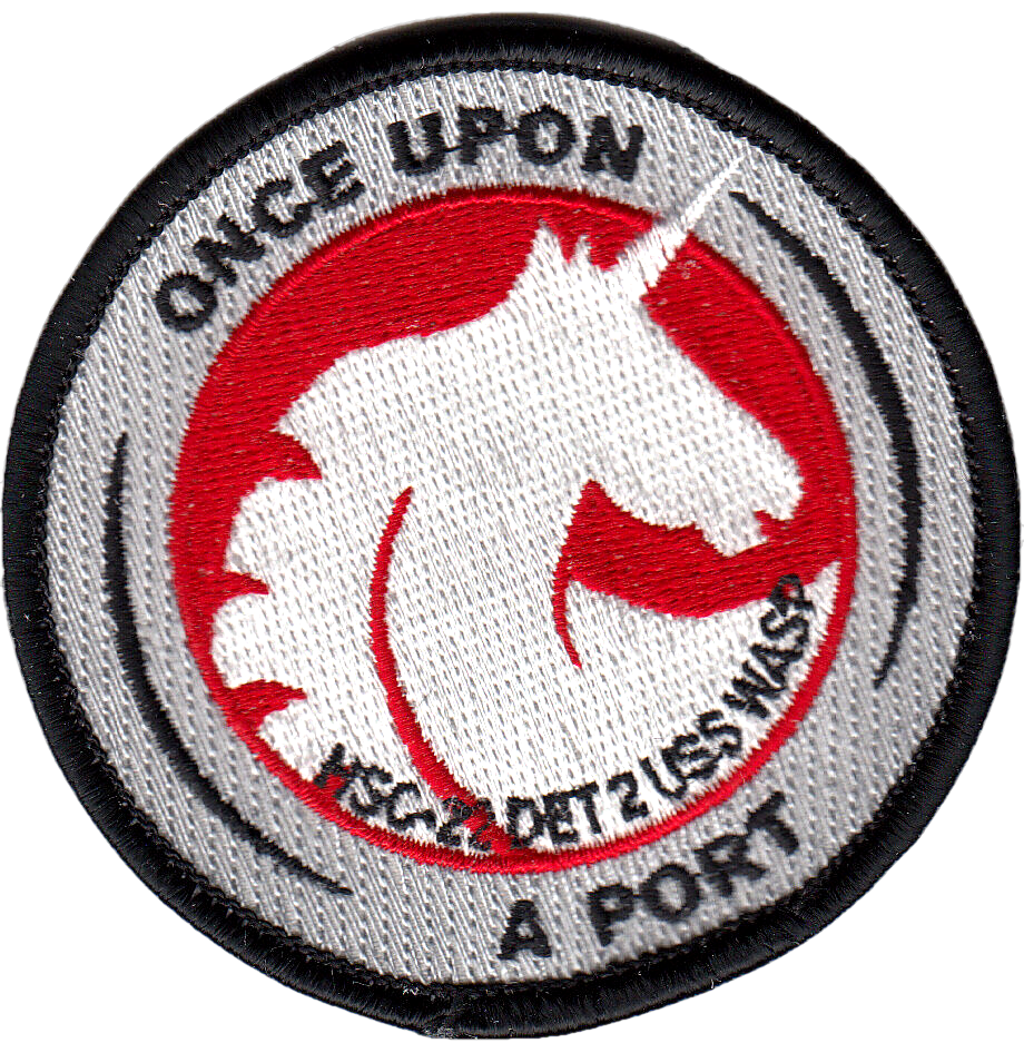 HSC-22 SEAKNIGHTS DET TWO USS WASP ONCE UPON A PORT SHOULDER PATCH - PatchQuest