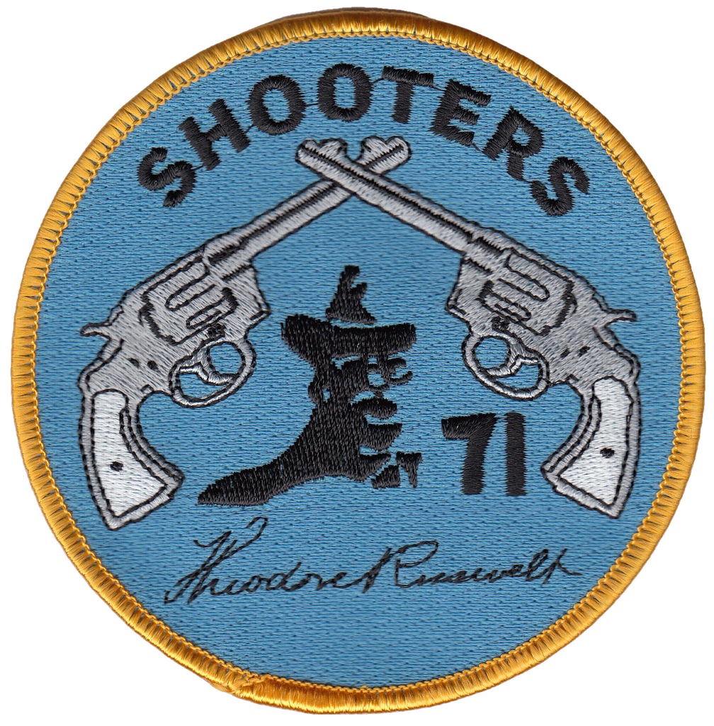 USS ROOSEVELT 71 SHOOTERS PATCH - PatchQuest