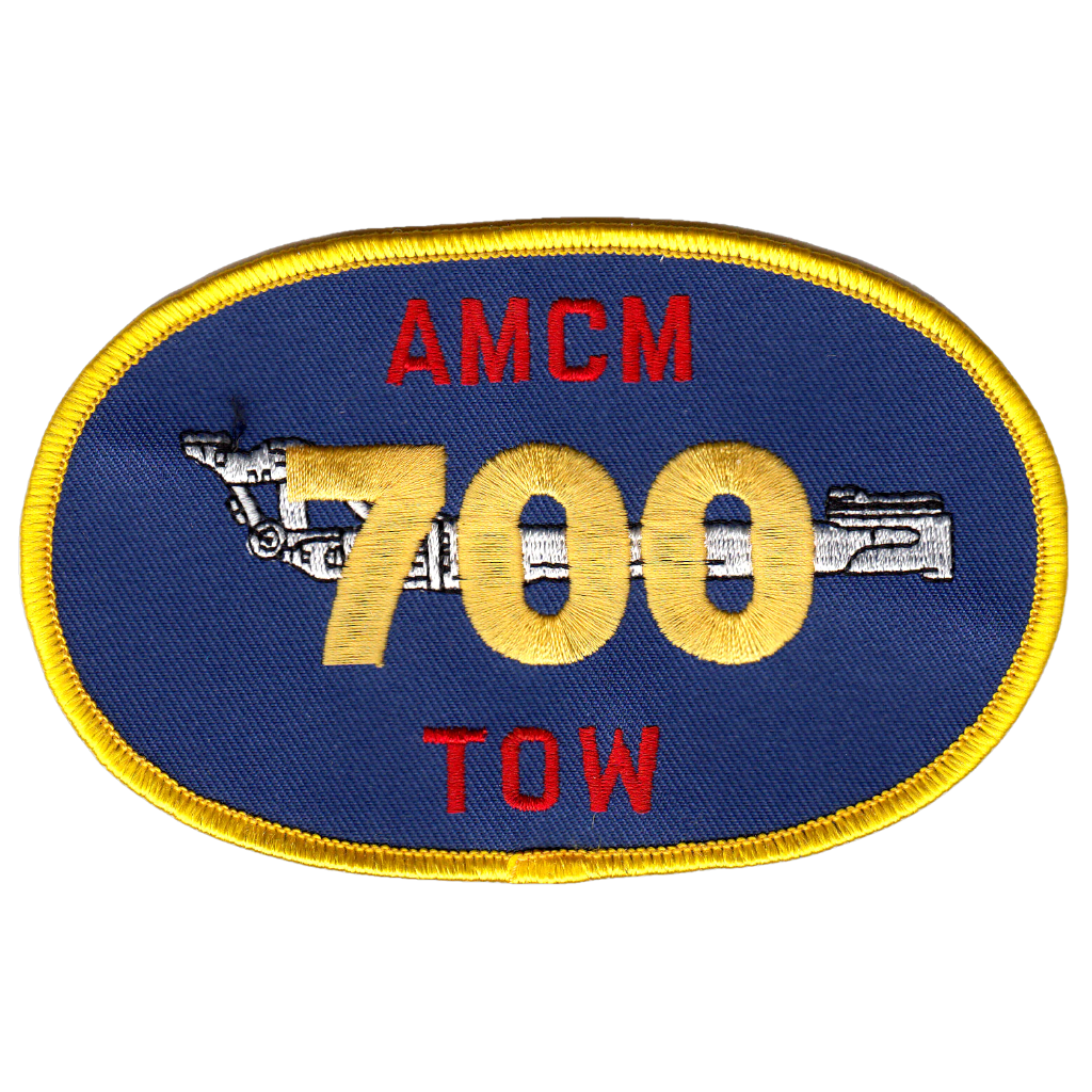 HM-14 VANGUARD AMCM 700 TOW HOURS PATCH - PatchQuest