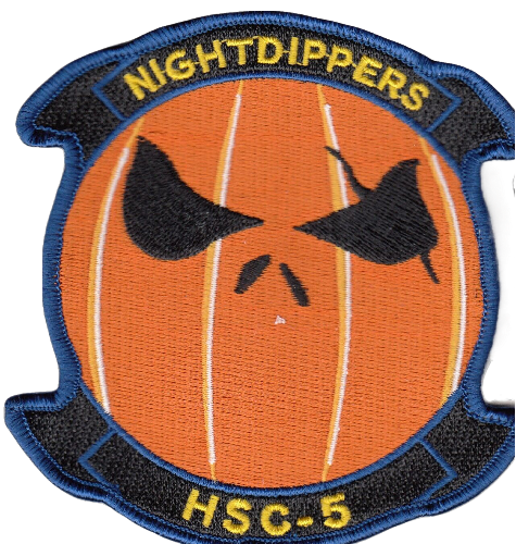 HSC-5 NIGHTDIPPERS HALLOWEEN PUMKIN CHEST PATCH - PatchQuest