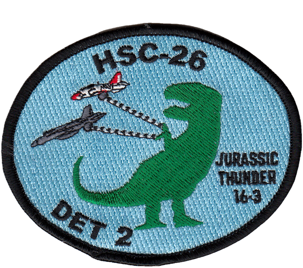 HSC-26 DET 2 JURASSIC THUNDER 16-3 SHOULDER  PATCH - PatchQuest