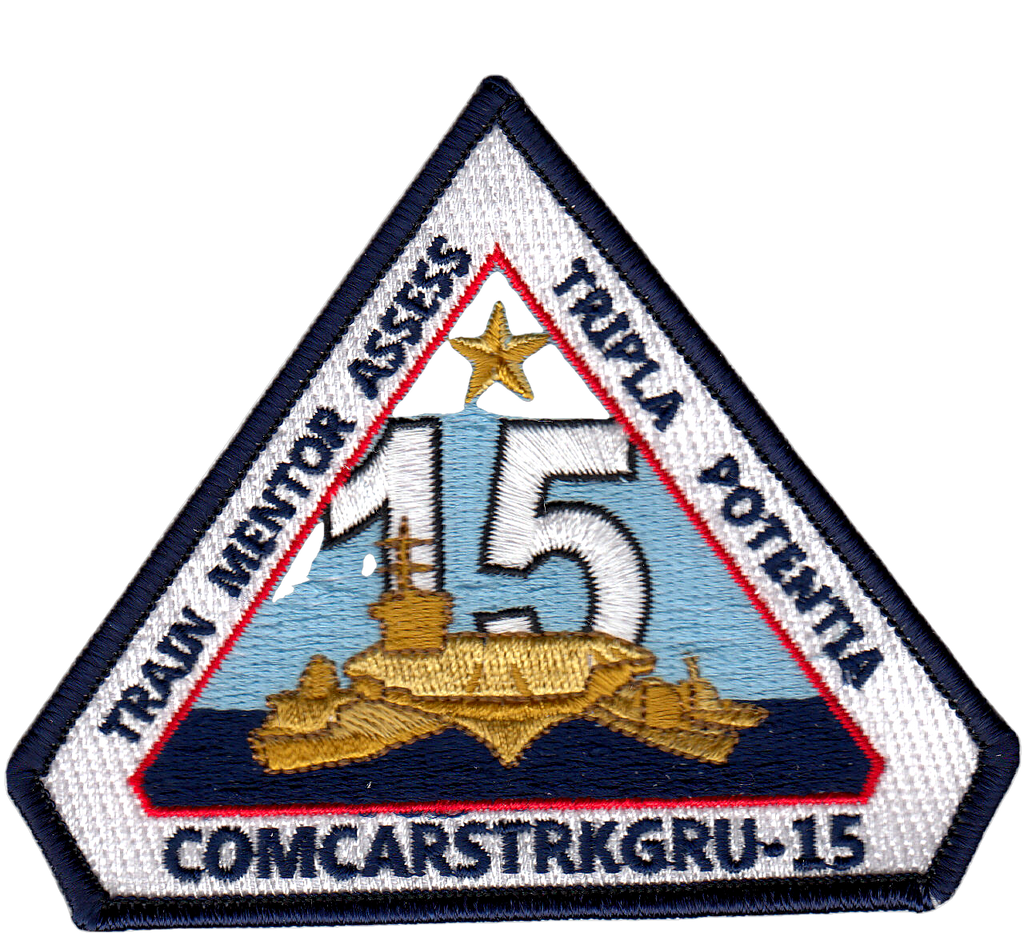 COMCARSTRKGRU-15 COMMAND CHEST PATCH - PatchQuest