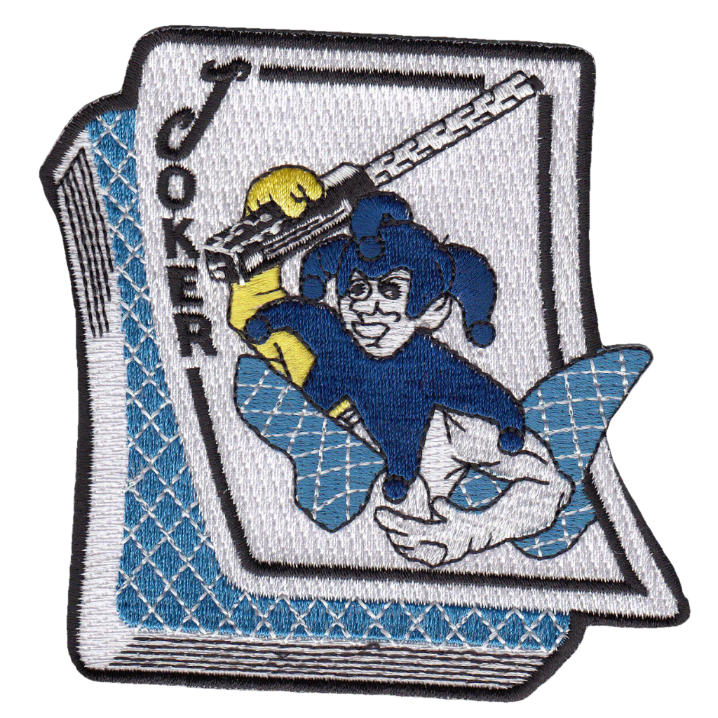 VFA-34 BLUE BLASTERS JOKER CARD PATCH - PatchQuest