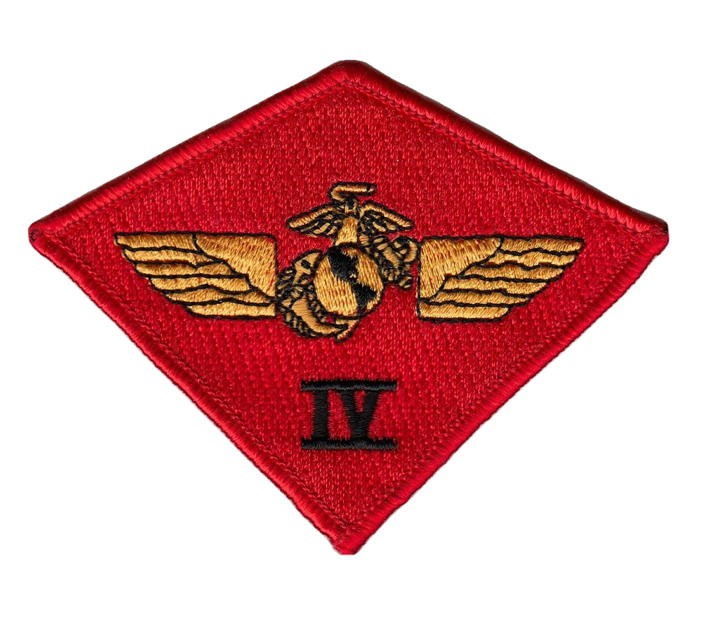 4th MARINE AIR WING COMMAND CHEST PATCH - PatchQuest