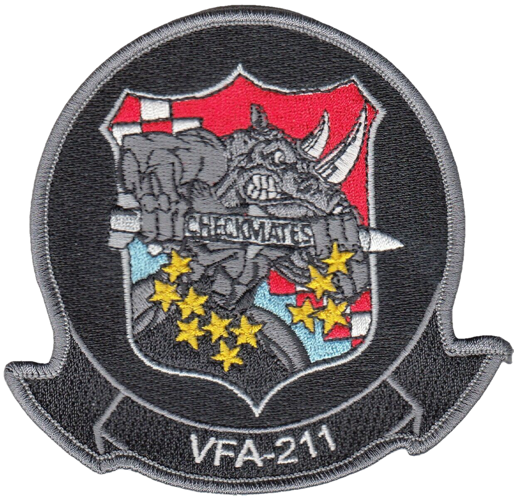 VFA-211 CHECKMATES RHINO PATCH - PatchQuest