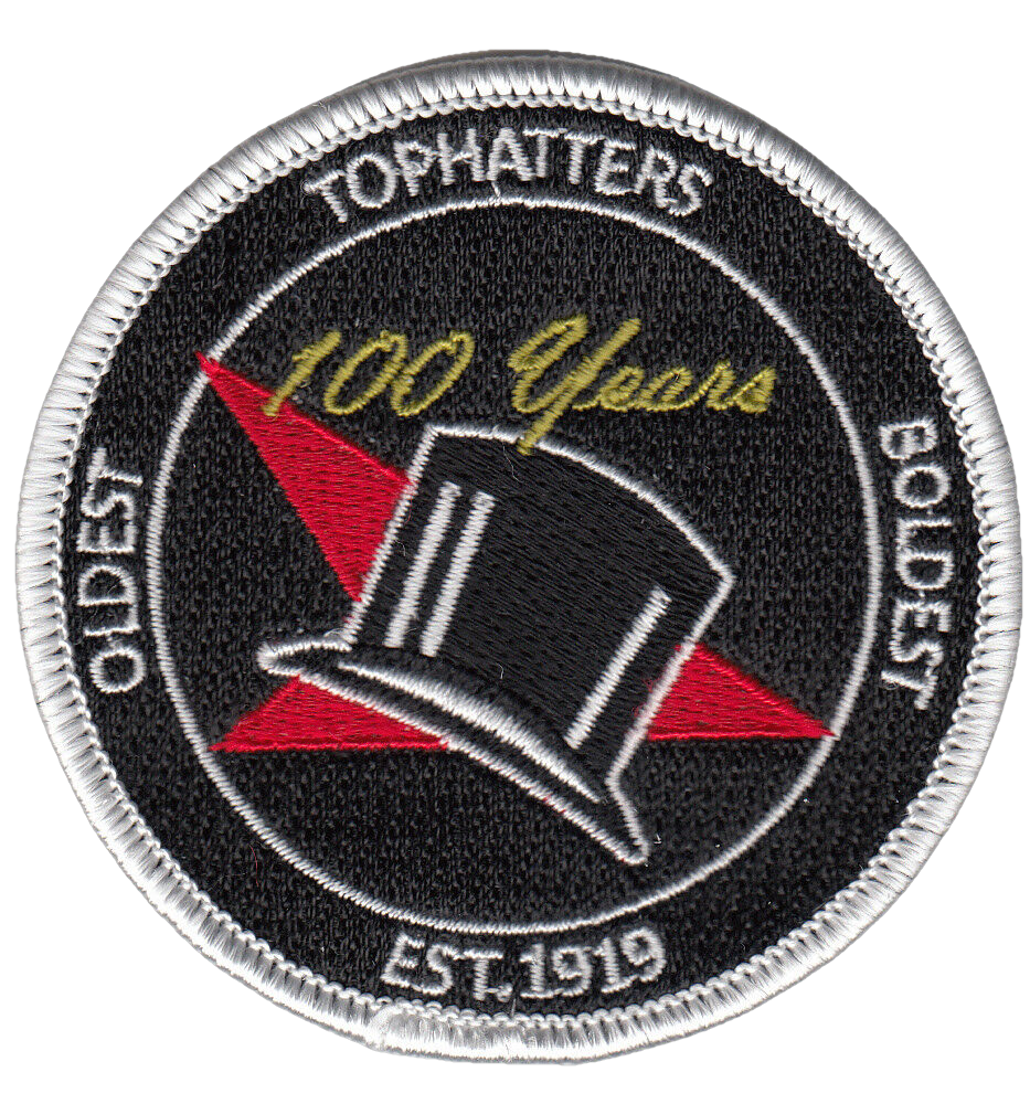VFA-14 TOPHATTERS 100th ANNIVERSARY SHOULDER  PATCH [Item 014000] - PatchQuest