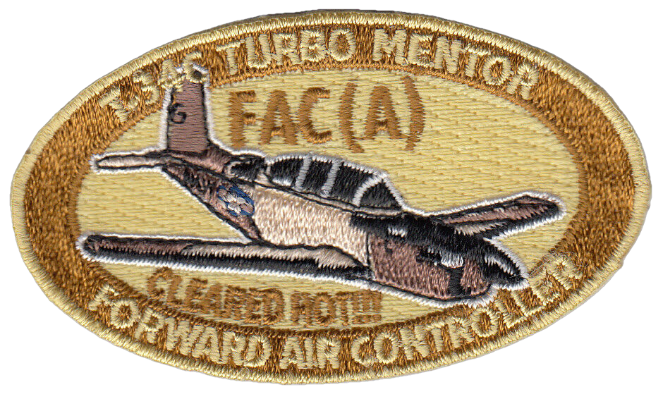 VFA-106 GLADIATORS T-34C TURBO MENTOR FAC(A) CLEARED HOT!! SHOULDER PATCH - PatchQuest