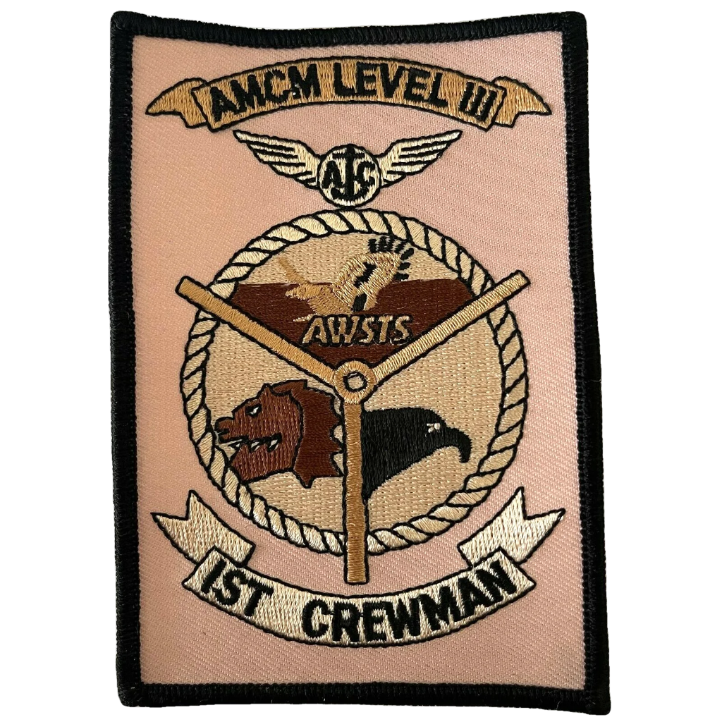 HM-15 DESERT AMCM LEVEL III 1ST CREWMAN PATCH - PatchQuest