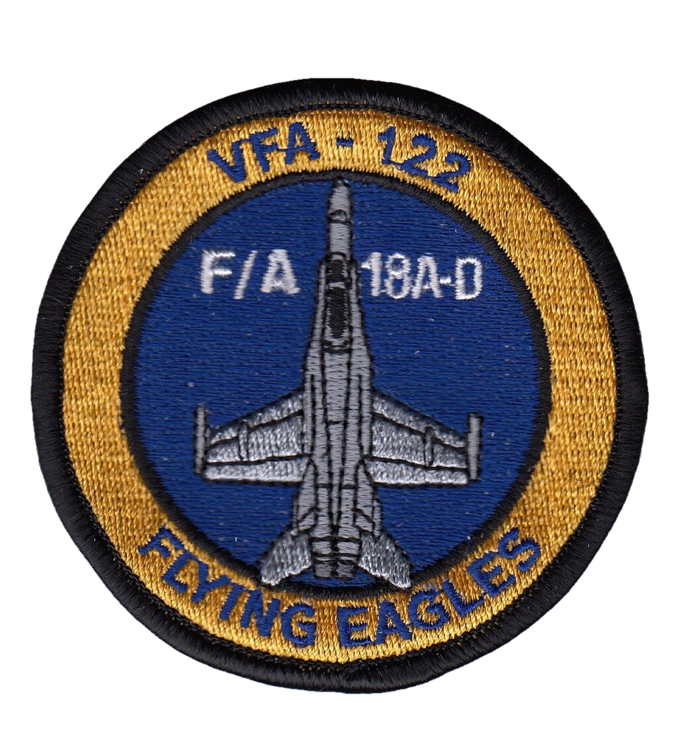 VFA-122 F/A-18 A-D FLYING EAGLES SHOULDER PATCH - PatchQuest