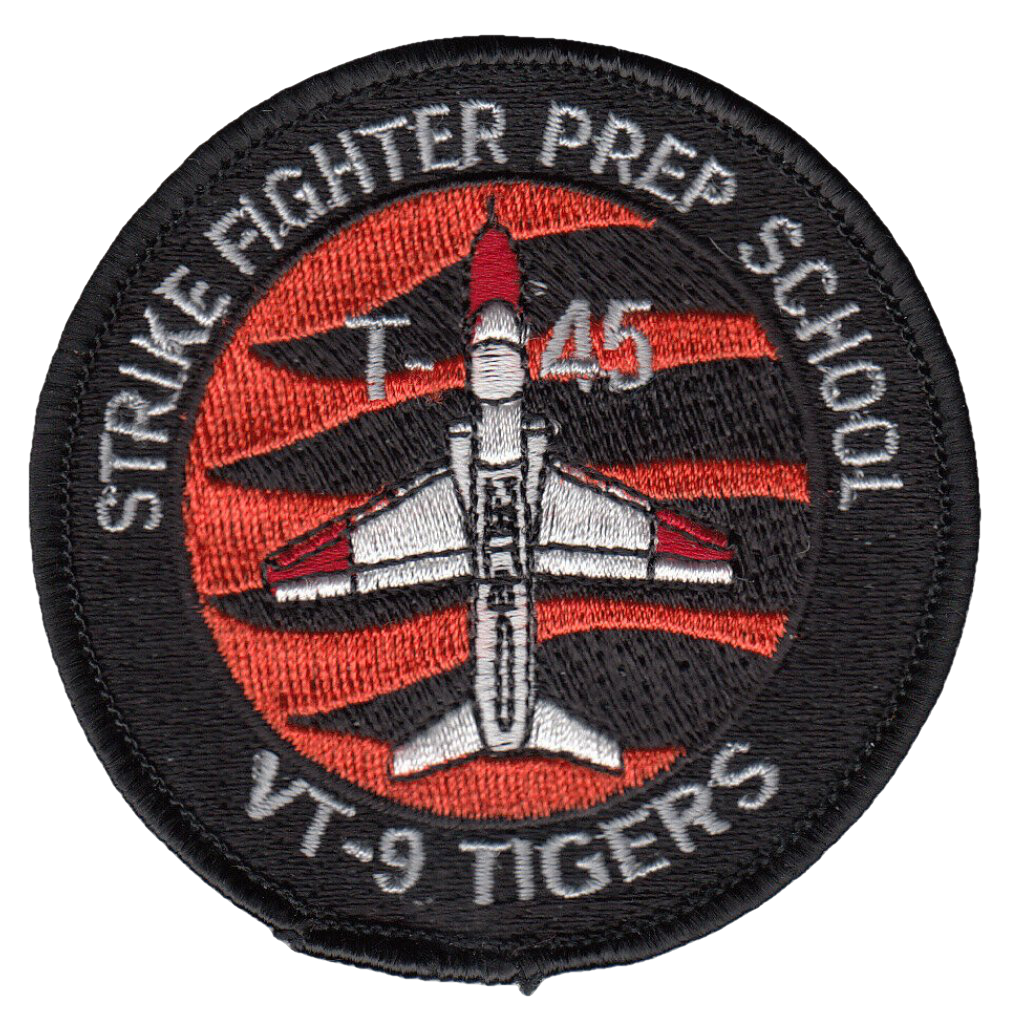 VT-9 TIGERS SUPER GOSHAWK STRIKE FIGHTER PREP SCHOOL - PatchQuest