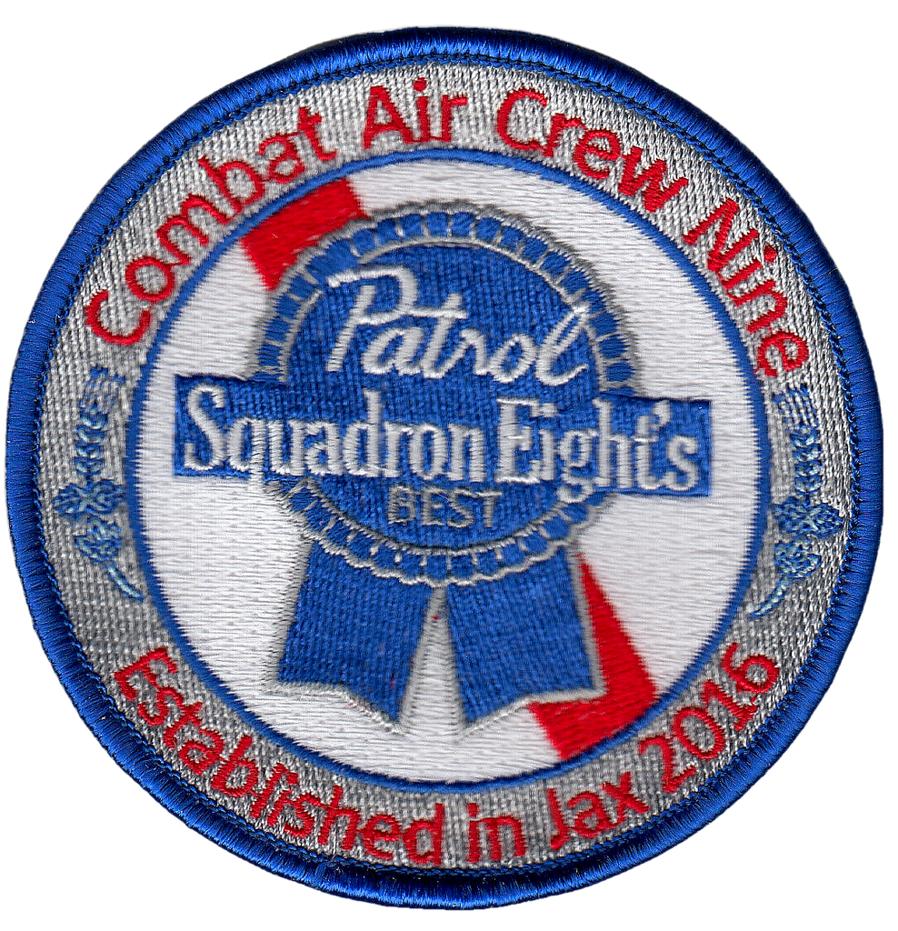 PATRON SQUADRON EIGHT'S BEST COMBAT AIR CREW NINE PATCH - PatchQuest
