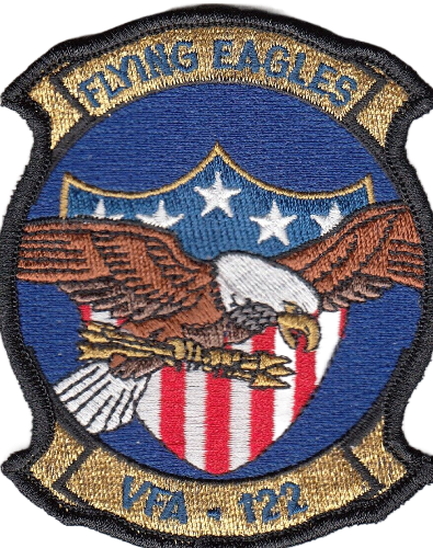 VFA-122 FLYING EAGLES COMMAND CHEST PATCH - PatchQuest