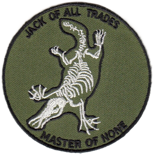 HSC-26 CHARGERS JACK OF ALL TRADES - MASTER OF NONE SHOULDER PATCH - PatchQuest
