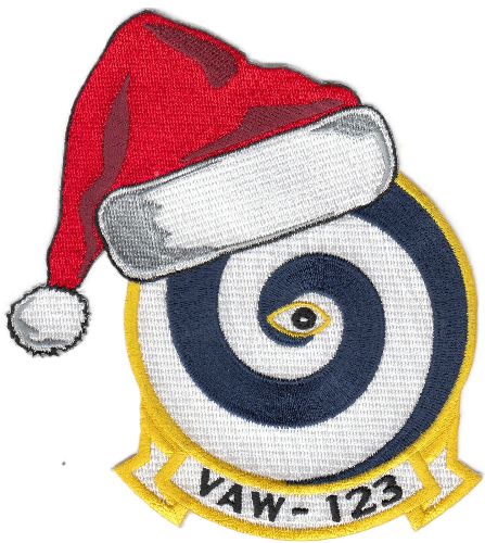 VAW-123 SCREWTOPS CHRISTMAS CHEST PATCH [Item 123001] - PatchQuest