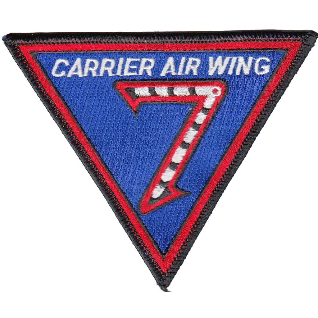 CARRIER AIR WING 7 COMMAND CHEST PATCH - PatchQuest