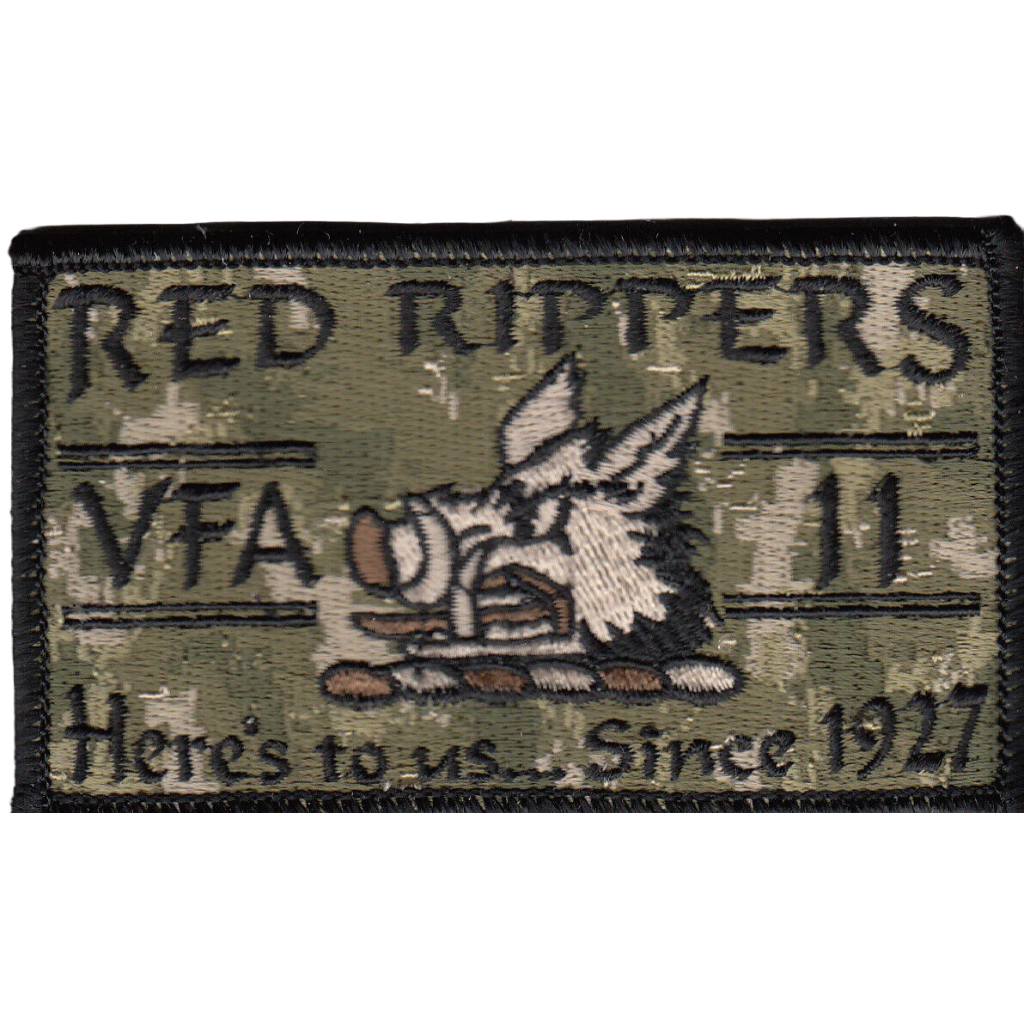 VFA-11 THE RED RIPPERS HERE'S TO US SINCE 1927 PATCH [Item 011002] - PatchQuest