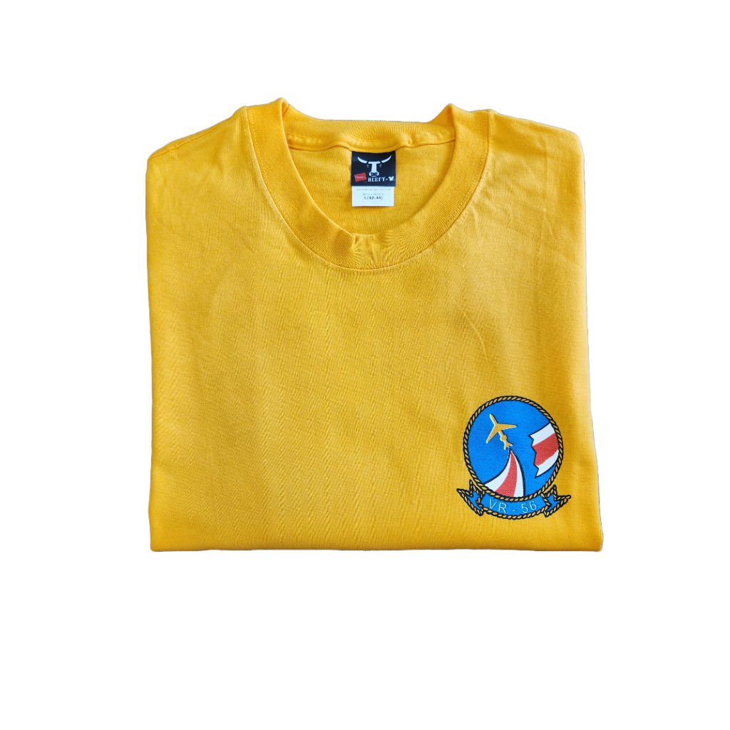 VR-56 GLOBEMASTERS T-SHIRT YELLOW - PatchQuest