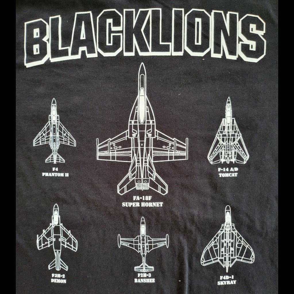 VFA-213 BLACKLIONS LEGACY T-SHIRT - PatchQuest