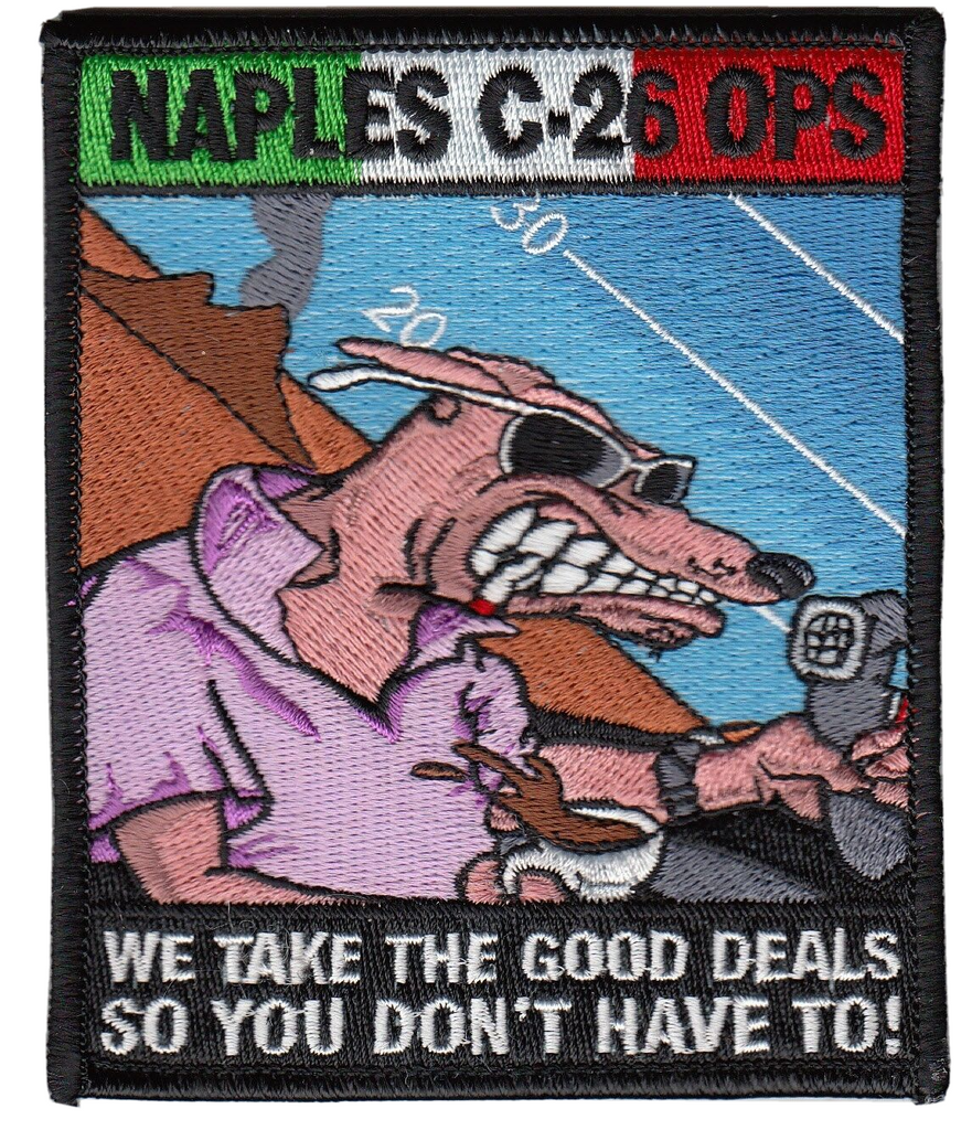 NAPLES C-26 OPS WE TAKE THE GOOD DEALS PATCH - PatchQuest